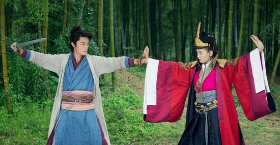 《笑傲江湖》现绣花神针 陈乔恩竹林大战显身手