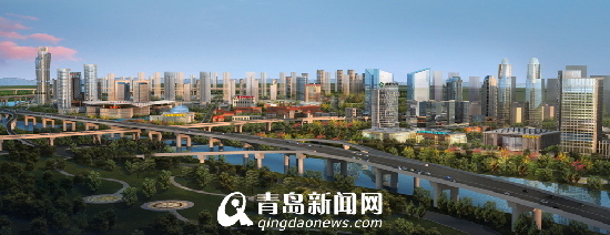 正在建设中的新都心