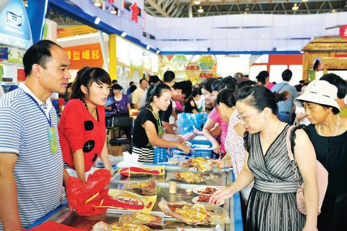 肥西“农交会”上成果丰